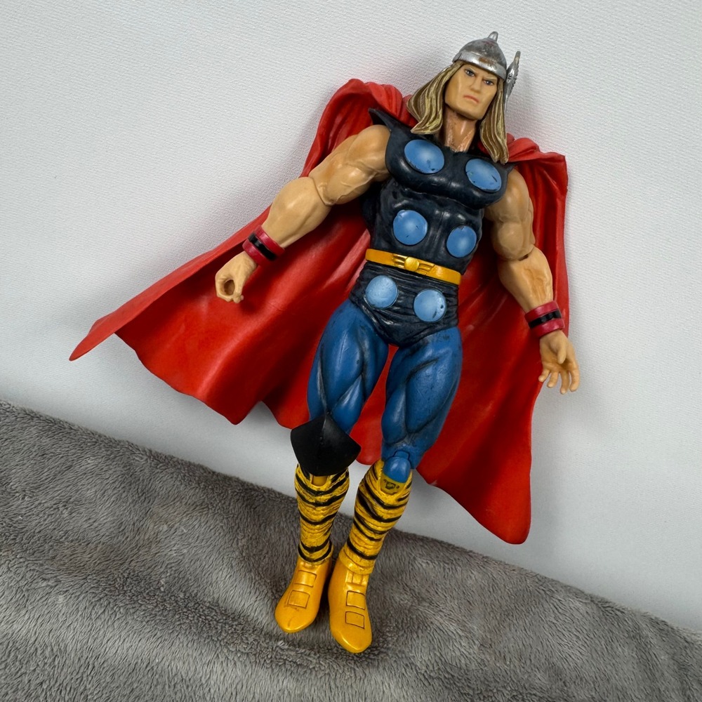 Marvel Legends Thor Action Figure 7 Inch Blue Red Good Classic Comic Style